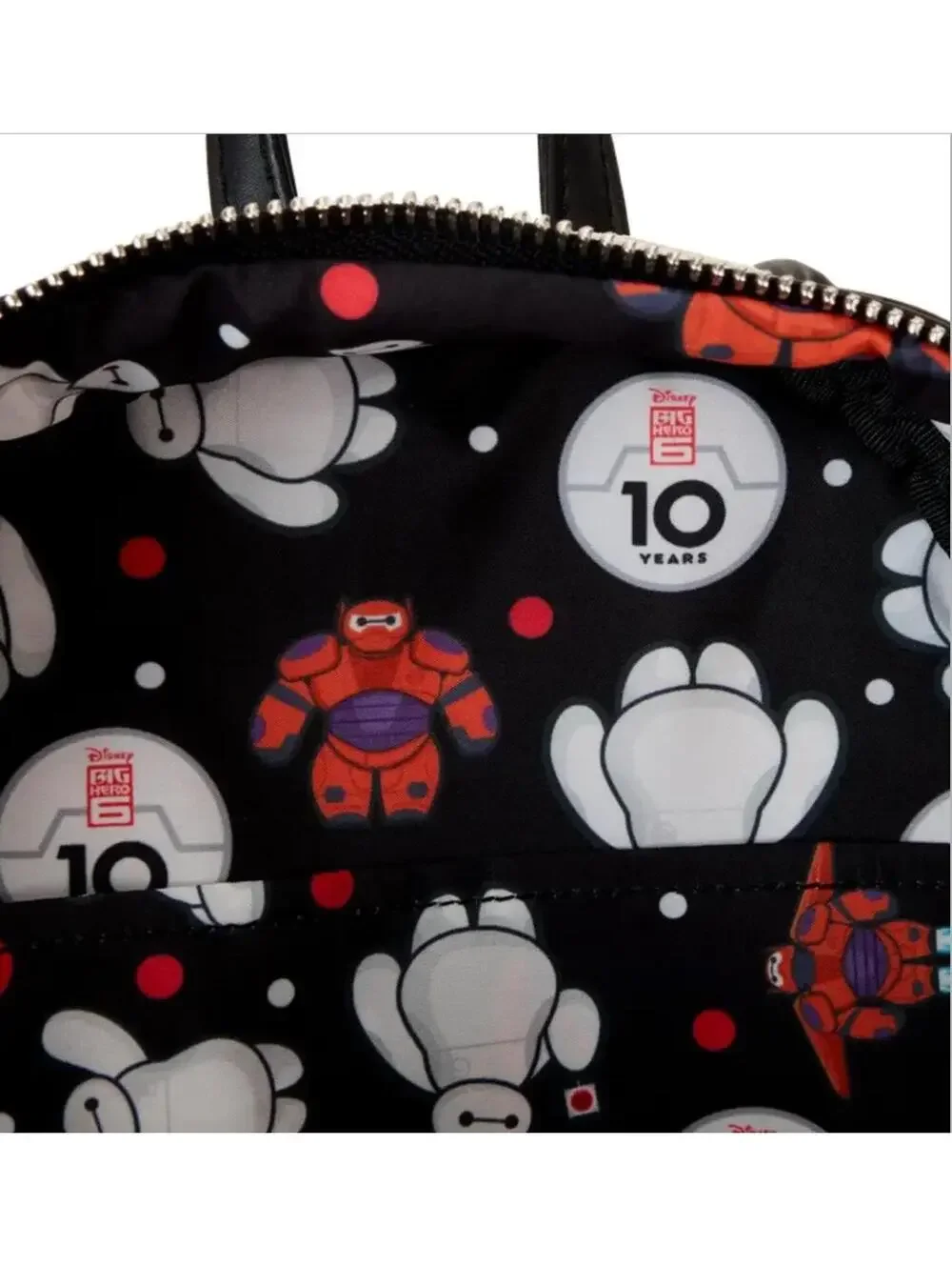 Loungefly Disney D23 Limited Edition Big Hero 6 10th Aniv Baymax Mini Backpack